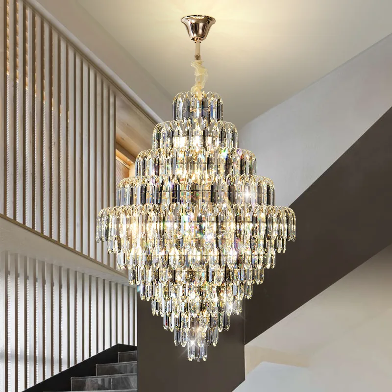Interior Design Hall - Post Modern Luxury Hotel Lobby Chandelier