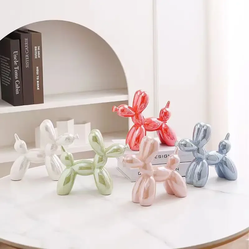 Interior Design Home Decor - Nordic Ceramic Balloon Dog Abstract Ornament