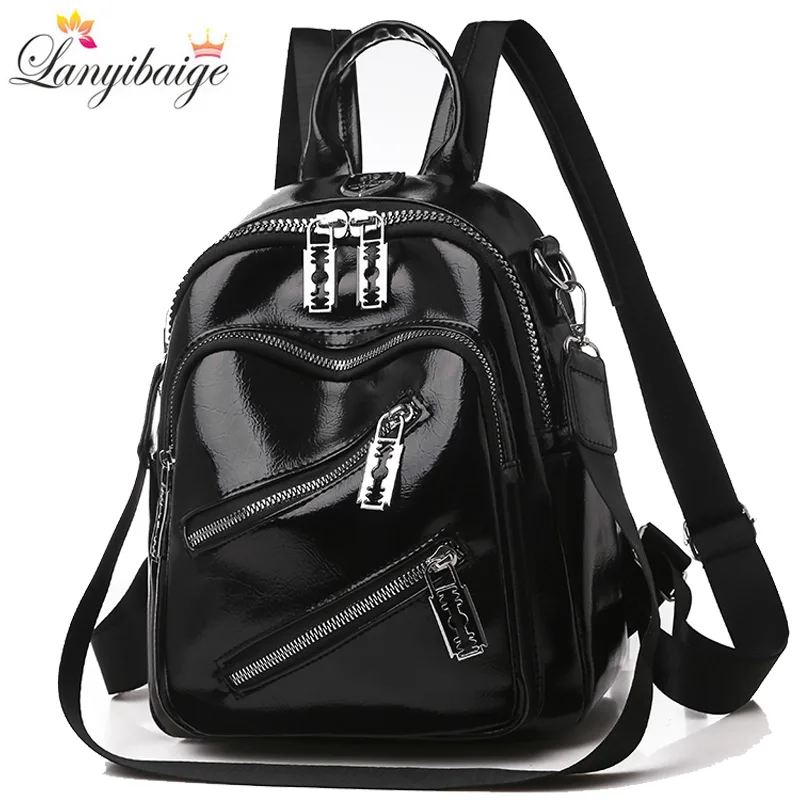 Interior Design Women - Fashion Women Backpack Designer Pu Leather