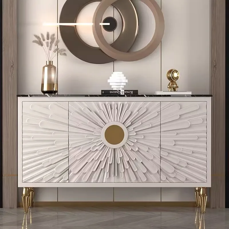 Interior Design Hall - Nordic luxury shoe cabinet high-end designer