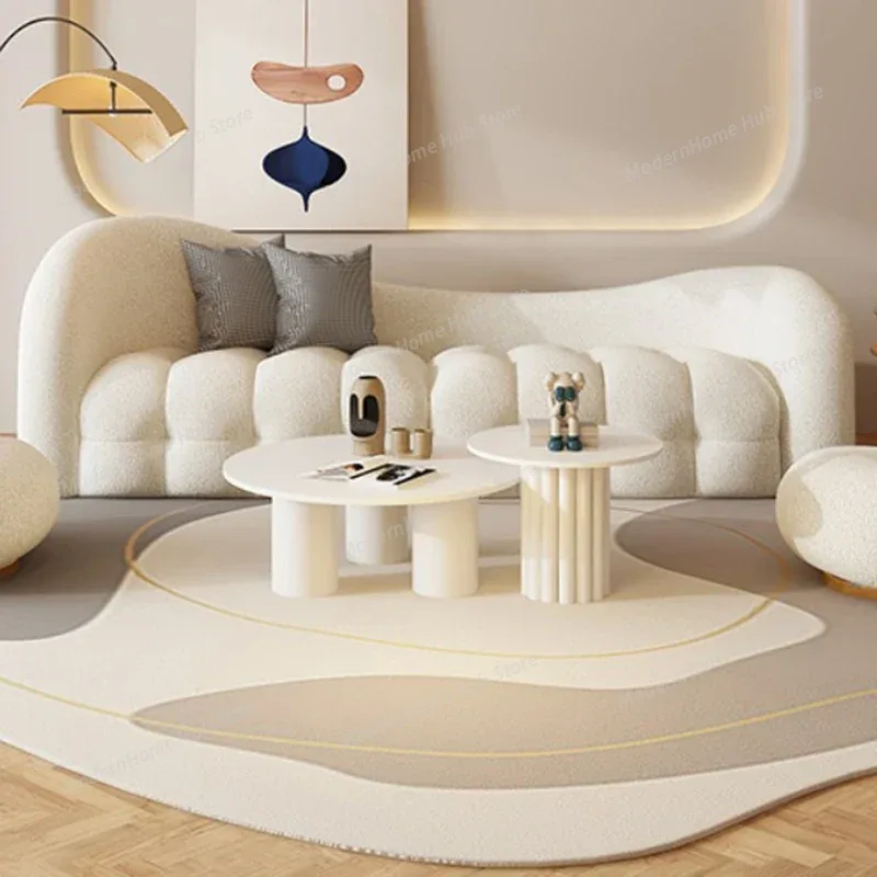 Interior Design White And Wood - White Cream Living Room Sofas Interior