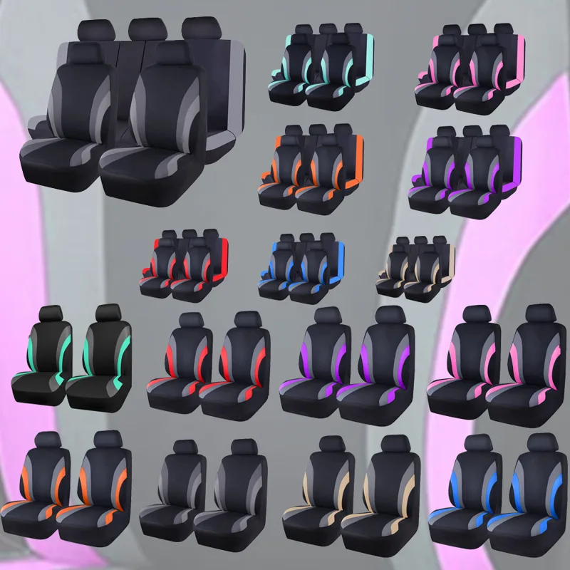 Interior Design Product - AUTOKING Sporty Design Universal Polyester Fabric