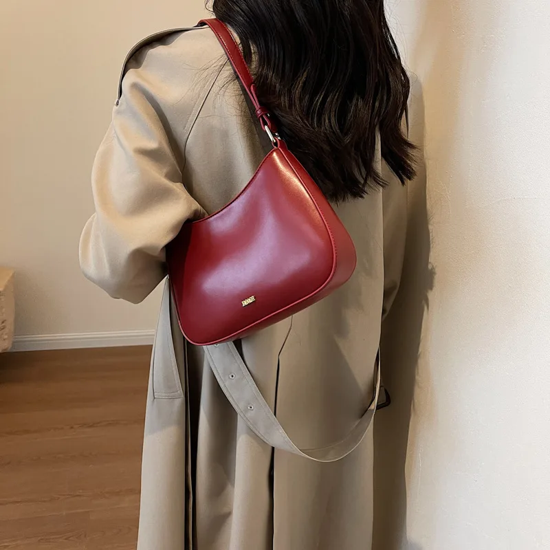 Interior Design Trends 2026 - Red Underarm Shoulder Bags for Women