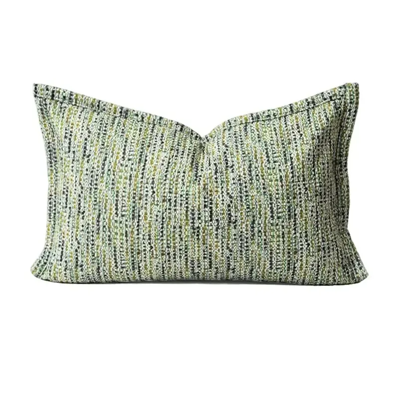 Textured Throw Natural - Modern Home Decorative Natural Light Green