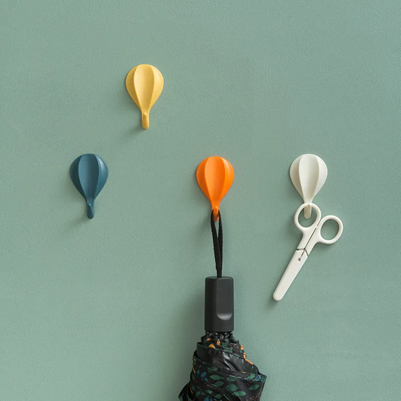 Interior Design Home - 8pcs Hot Air Balloon Wall Hooks