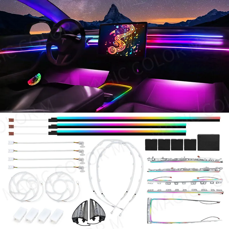 Interior Design Tech - For Tesla Model 3 Y 2021