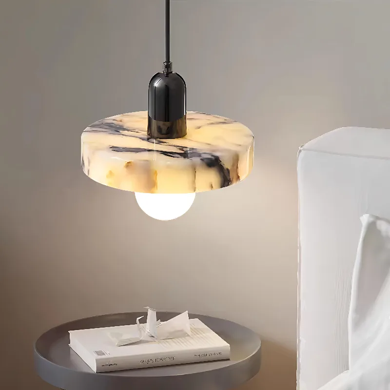 Interior Design Years - Nordic Designer Natural Marble LED Pendant
