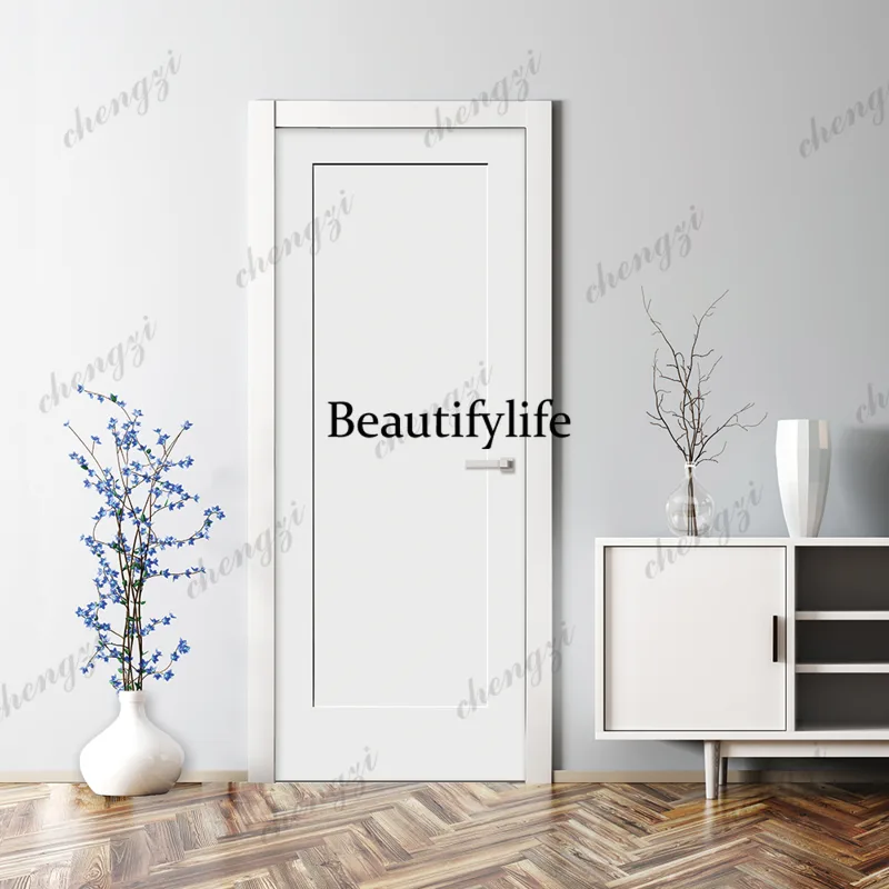 Interior Design White And Wood - Z183 Customization Indian Wood Interior Doors