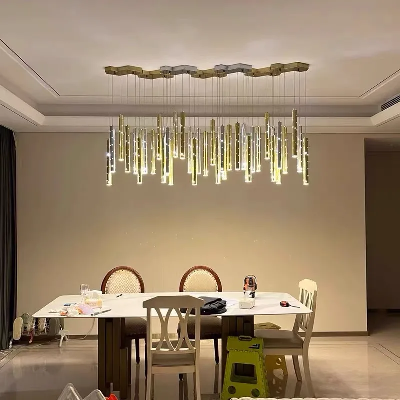 Interior Design Hall - Modern LED Ceiling Chandelier Nordic Design
