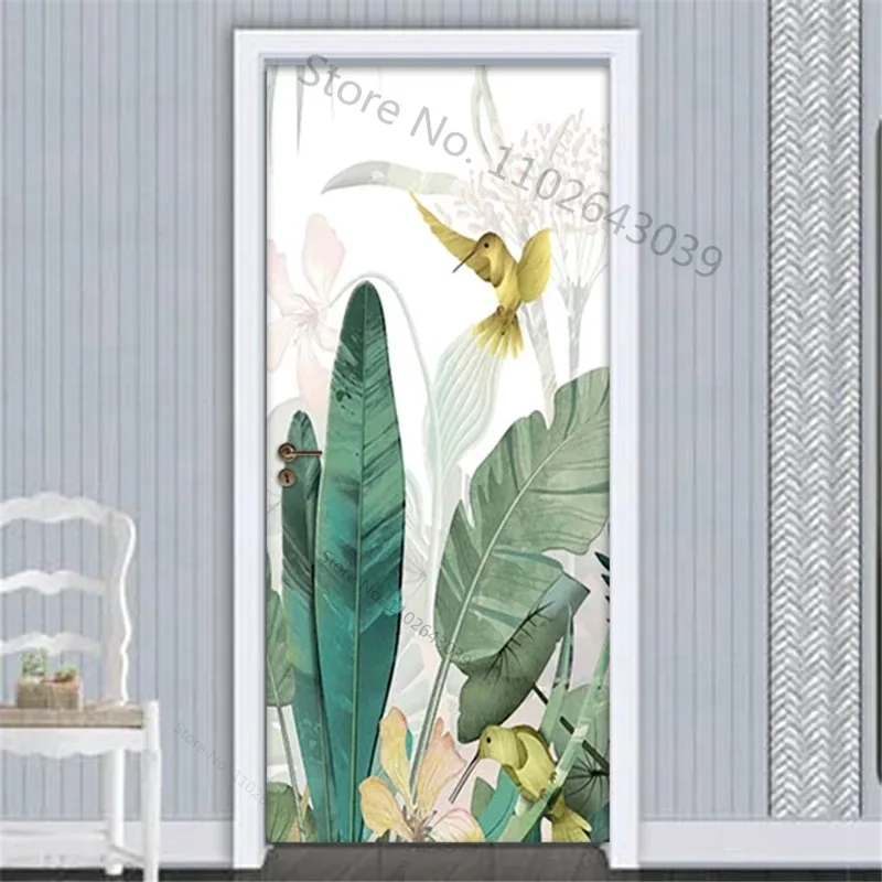 Self adhesive Plantain Green L - Interior Design Home recension och pris