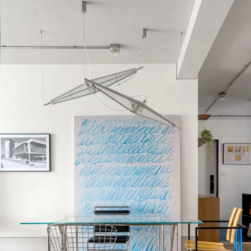 LED Glass Chandelier Minimalis - Interior Design Hall recension och pris