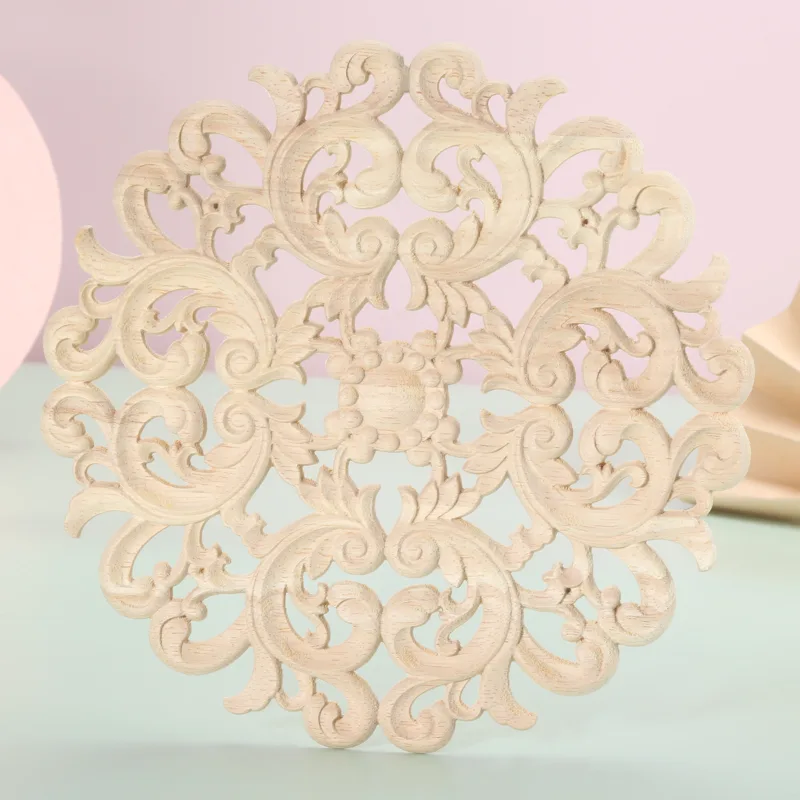 1 pc unpainted  round flower c - Interior Design Home recension och pris