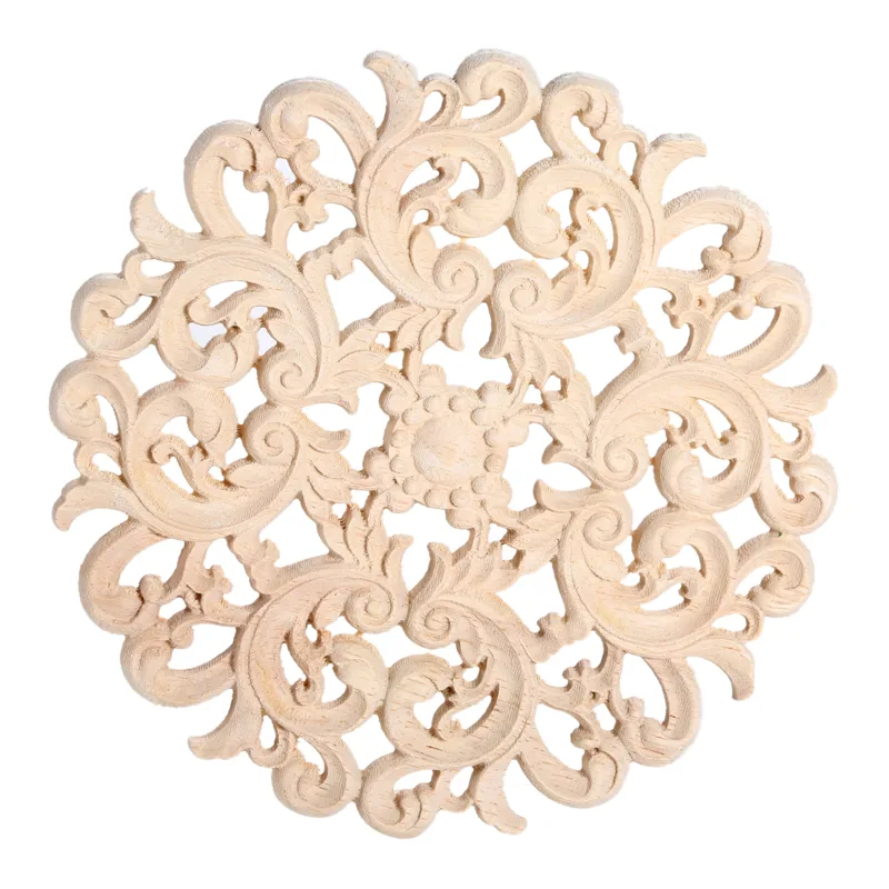 1 pc unpainted  round flower c - Interior Design Home recension och pris