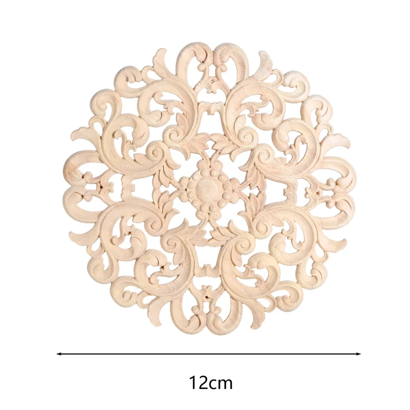 1 pc unpainted  round flower c - Interior Design Home recension och pris
