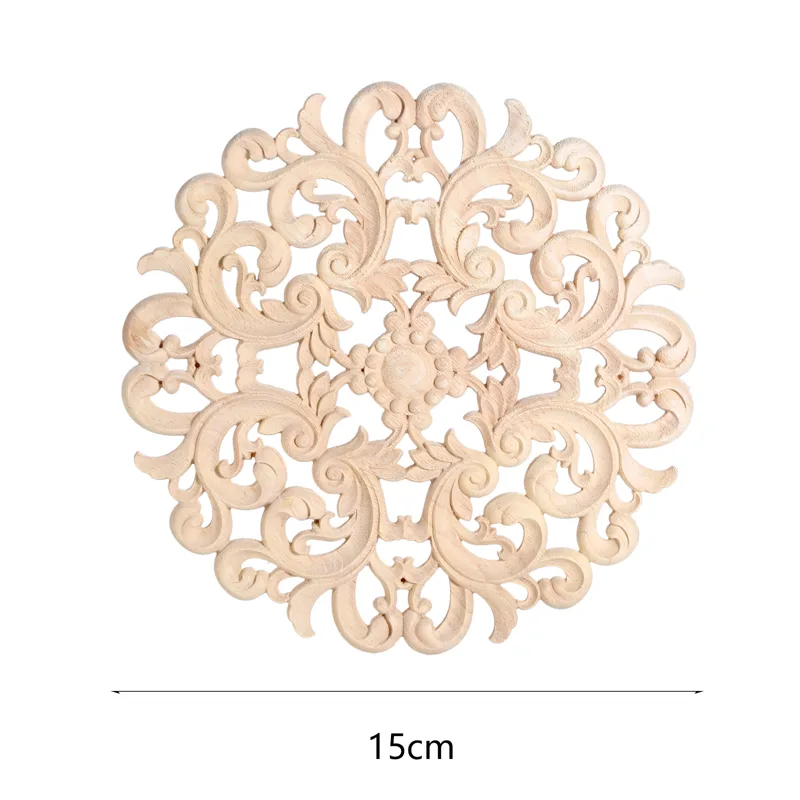 1 pc unpainted  round flower c - Interior Design Home recension och pris