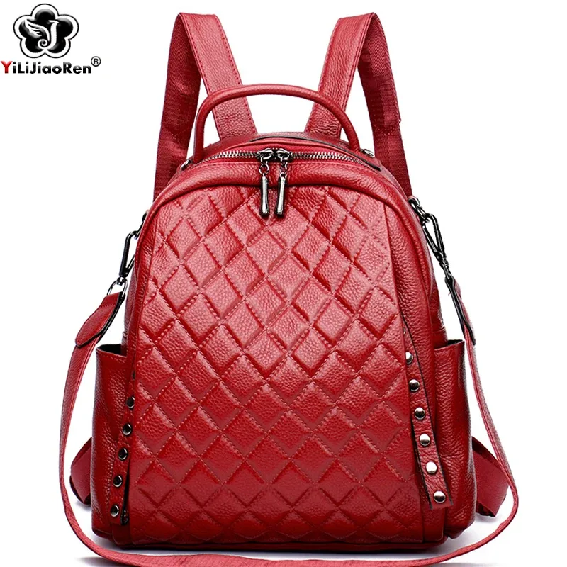 Genuine Leather Rucksack Women - Interior Design Women recension och pris