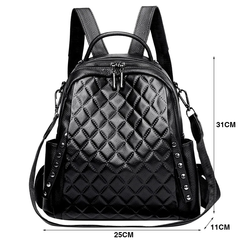 Genuine Leather Rucksack Women - Interior Design Women recension och pris