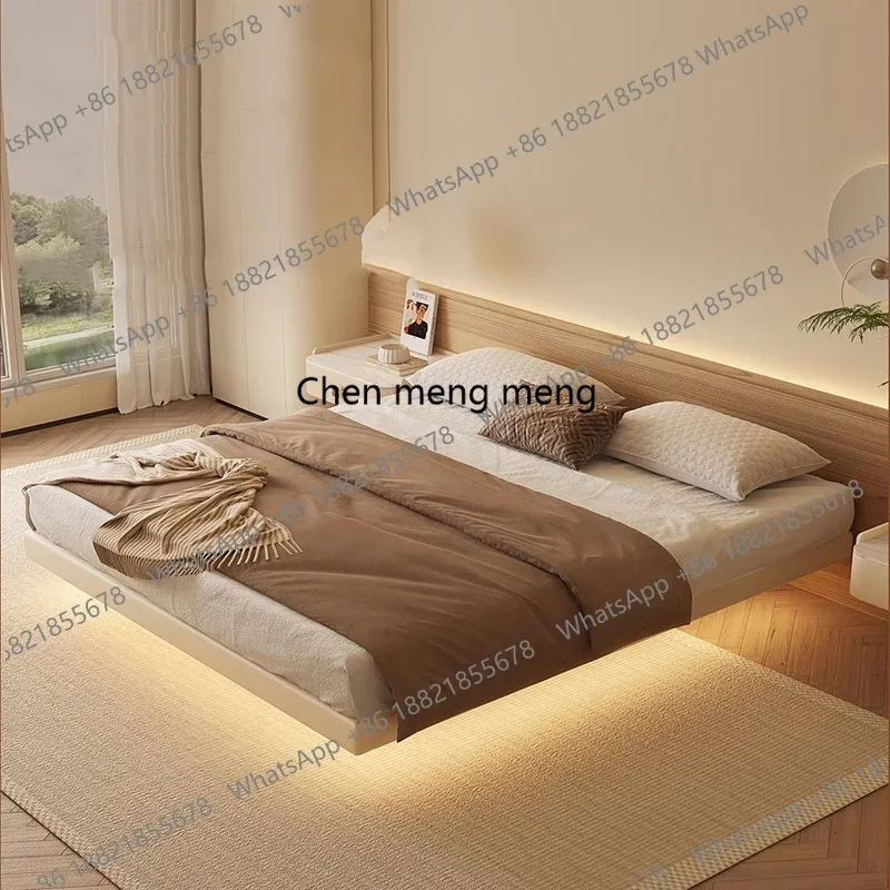 F150Sleeping Double Bed Modern - Interior Design White And Wood recension och pris
