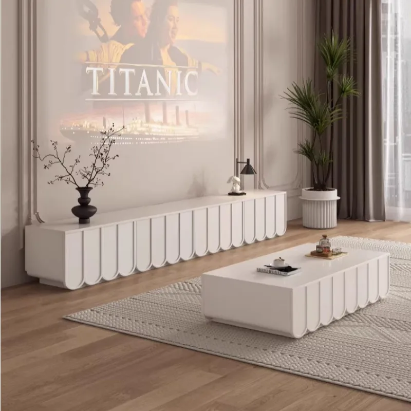 Design Modern Tv Cabinet Inter - Interior Design White And Wood recension och pris