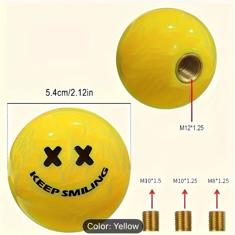 Keep Smiling Yellow & Black Ge - Interior Design Product recension och pris