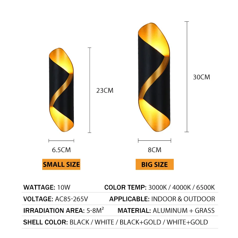 Creative Design LED Wall Lamp  - Interior Design Years recension och pris
