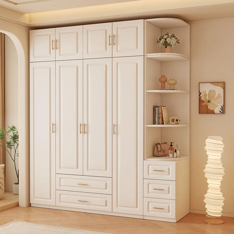 White Cream Closet Accent Nord - Interior Design White And Wood recension och pris