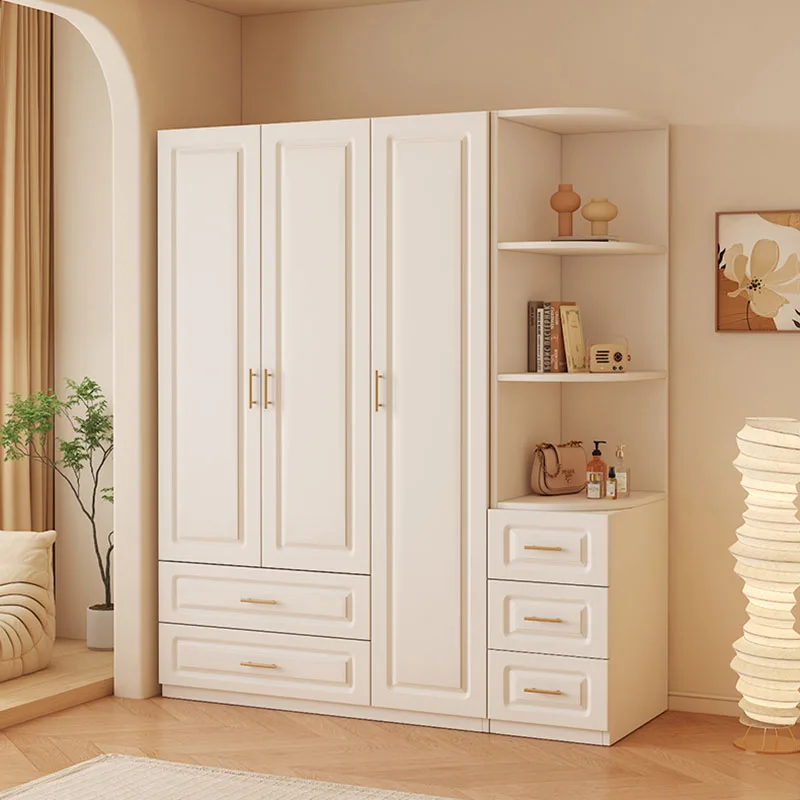 White Cream Closet Accent Nord - Interior Design White And Wood recension och pris