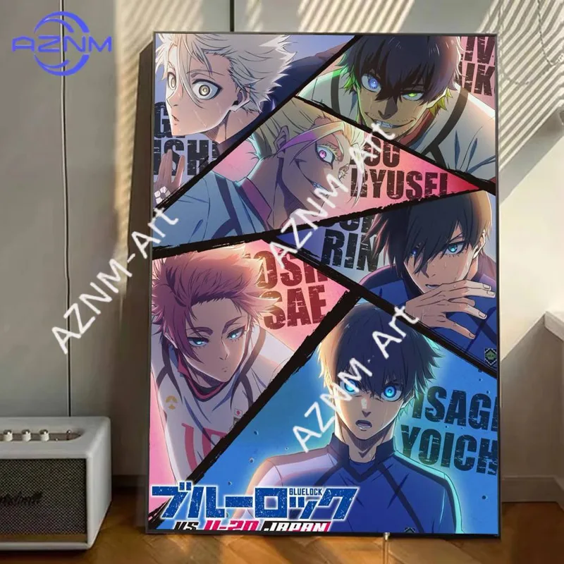 B-BLUE LOCK Isagi Yoichi Poste - Interior Design Home Decor recension och pris