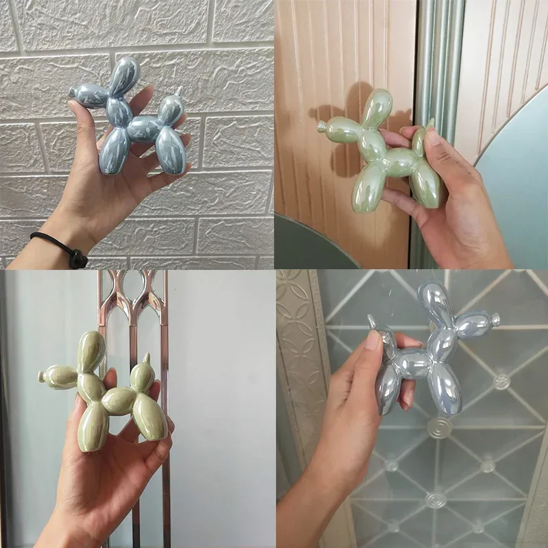 Nordic Ceramic Balloon Dog Abs - Interior Design Home Decor recension och pris