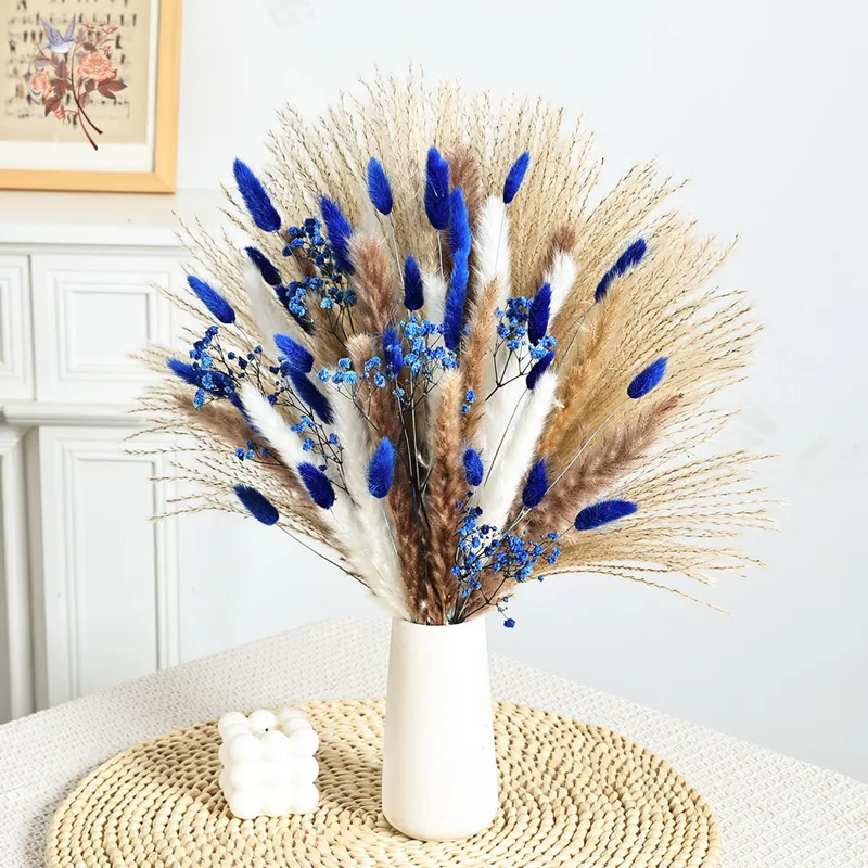 70 Stem Blue Fluffly Rabbit Ta - Interior Design Home Decor recension och pris