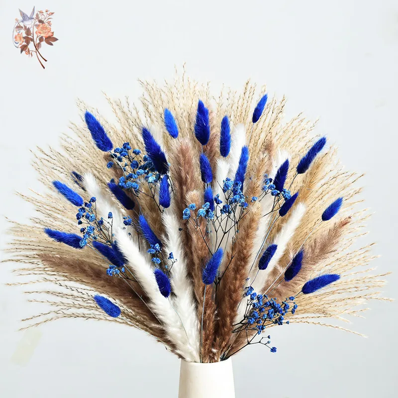 70 Stem Blue Fluffly Rabbit Ta - Interior Design Home Decor recension och pris