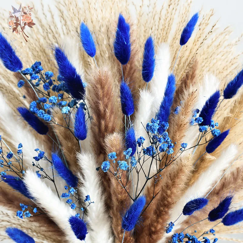 70 Stem Blue Fluffly Rabbit Ta - Interior Design Home Decor recension och pris