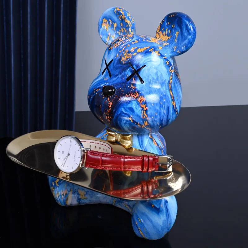 Colorful Bear Statues and Scul - Interior Design Home Decor recension och pris