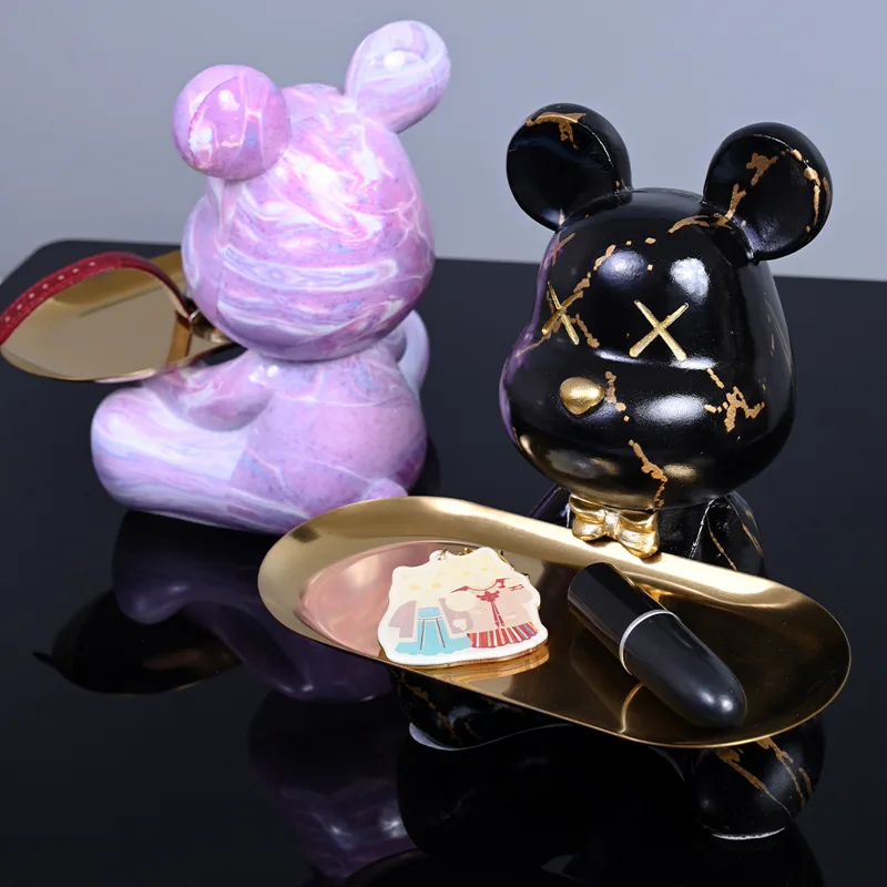 Colorful Bear Statues and Scul - Interior Design Home Decor recension och pris