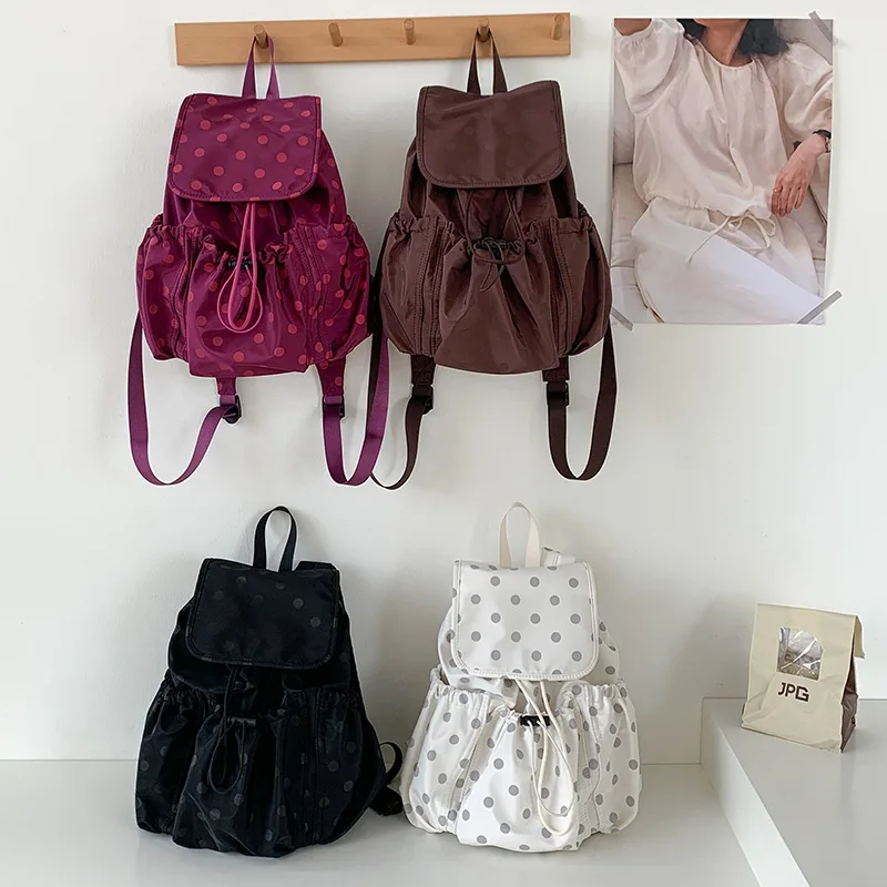 Polka Dot Women Backpack Ladie - Interior Design Women recension och pris