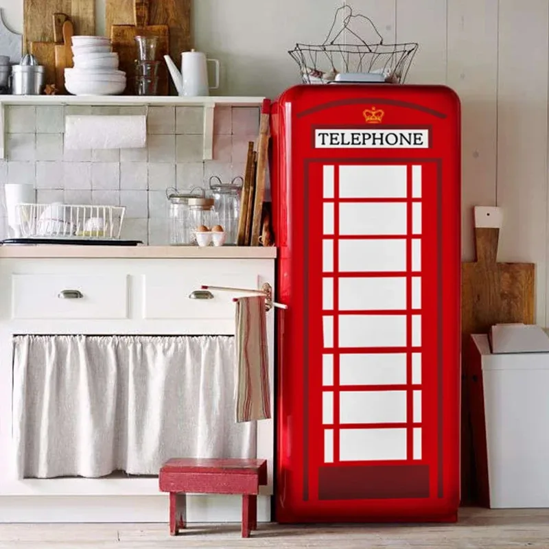 Retro Graffiti Fridge Door Mur - Interior Design Home recension och pris