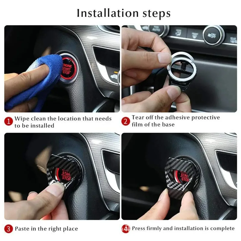New 1PC Car Engine One-Key Sta - Interior Design Product recension och pris