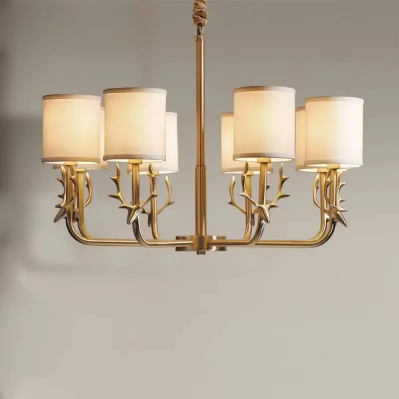 Copper Chandelier for Living R - Interior Design Hall recension och pris