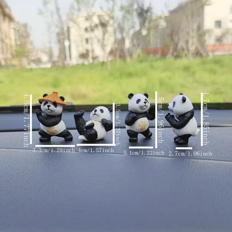 4pcs/set Panda Design Car Orna - Interior Design Years recension och pris