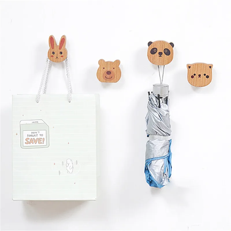 Wooden Cute Animal Coat Hook S - Interior Design Home recension och pris