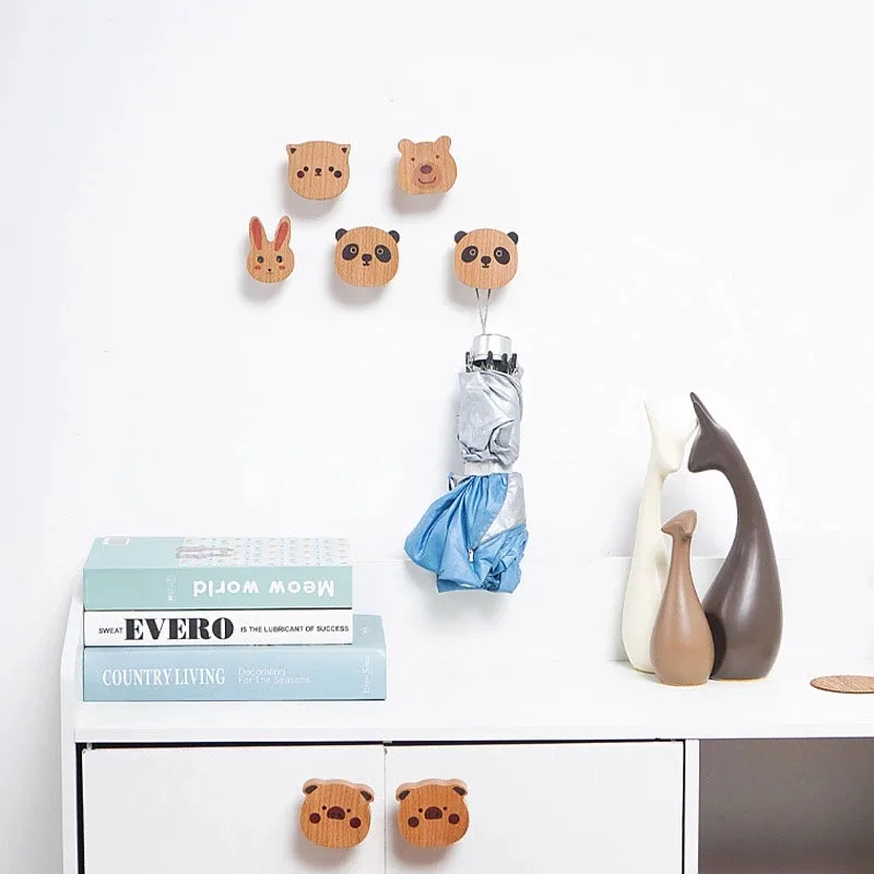 Wooden Cute Animal Coat Hook S - Interior Design Home recension och pris