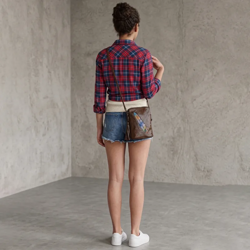 Women Mini Genuine Cowhide Cro - Interior Design Women recension och pris