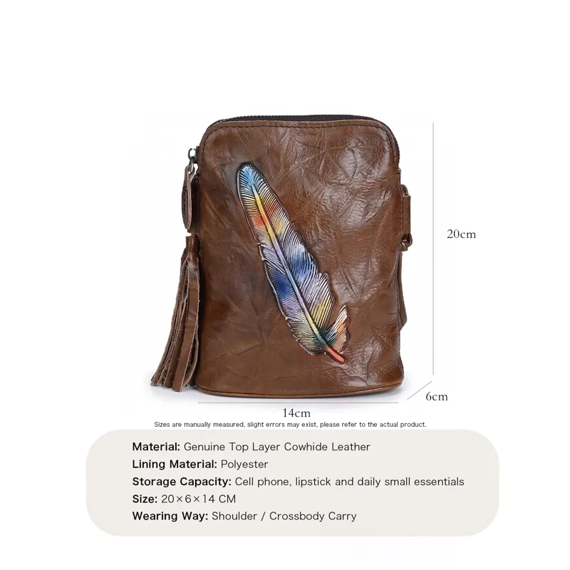 Women Mini Genuine Cowhide Cro - Interior Design Women recension och pris