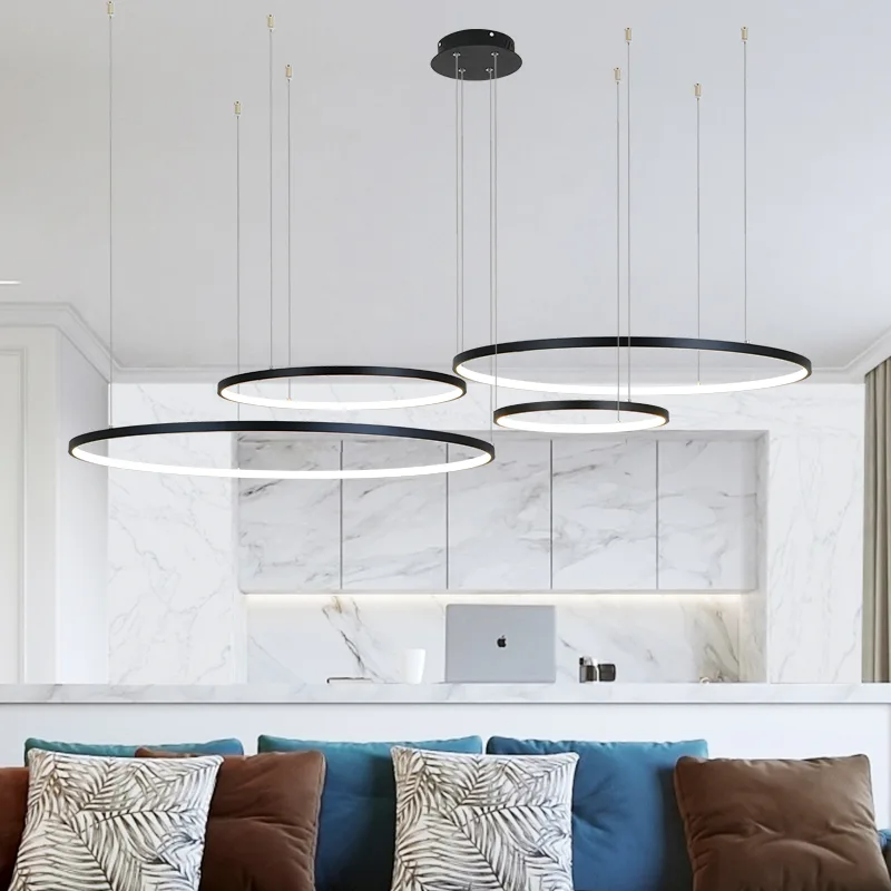 Nordic Modern Led Chandelier D - Interior Design Hall recension och pris