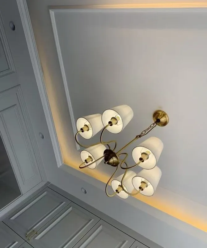 Copper Chandelier For Living R - Interior Design Hall recension och pris