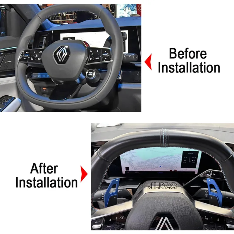 Car Steering Wheel DSG Sticker - Interior Design Tech recension och pris