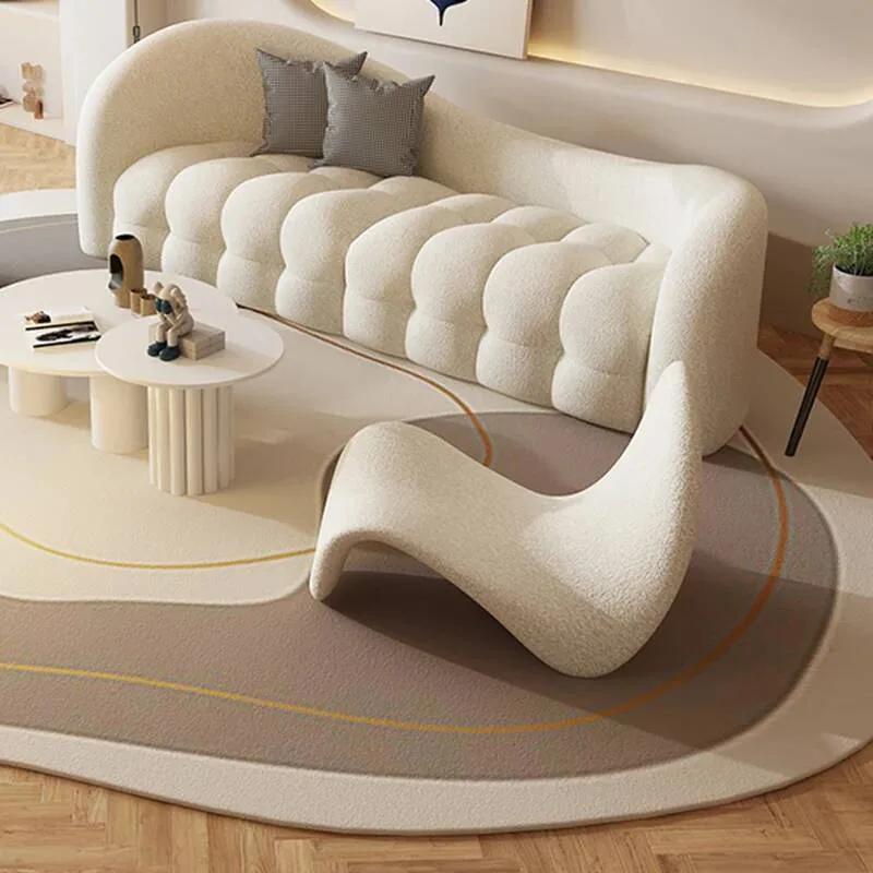 Cream White Living Room Sofas  - Interior Design White And Wood recension och pris