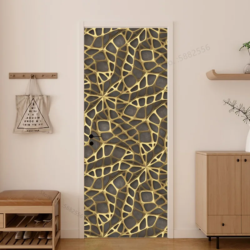 Imitation Wood Door Sticker Re - Interior Design Home recension och pris