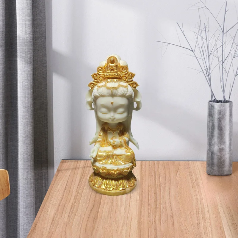 Miniature Buddha Statue Car De - Interior Design Home Decor recension och pris