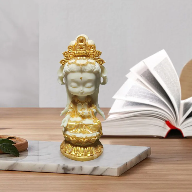 Miniature Buddha Statue Car De - Interior Design Home Decor recension och pris